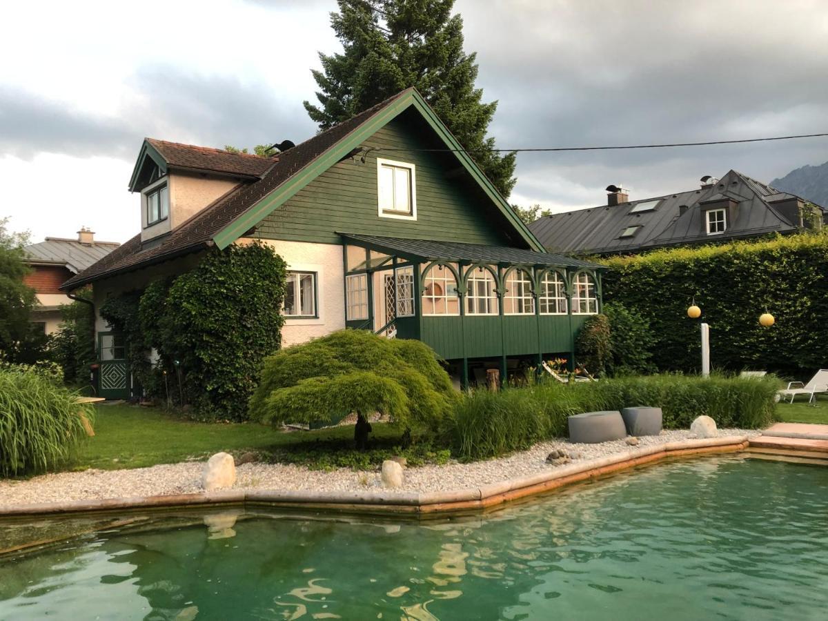 Haus Mit Sauna Und Privatem Badeteich In Anif Bei Salzburg ภายนอก รูปภาพ