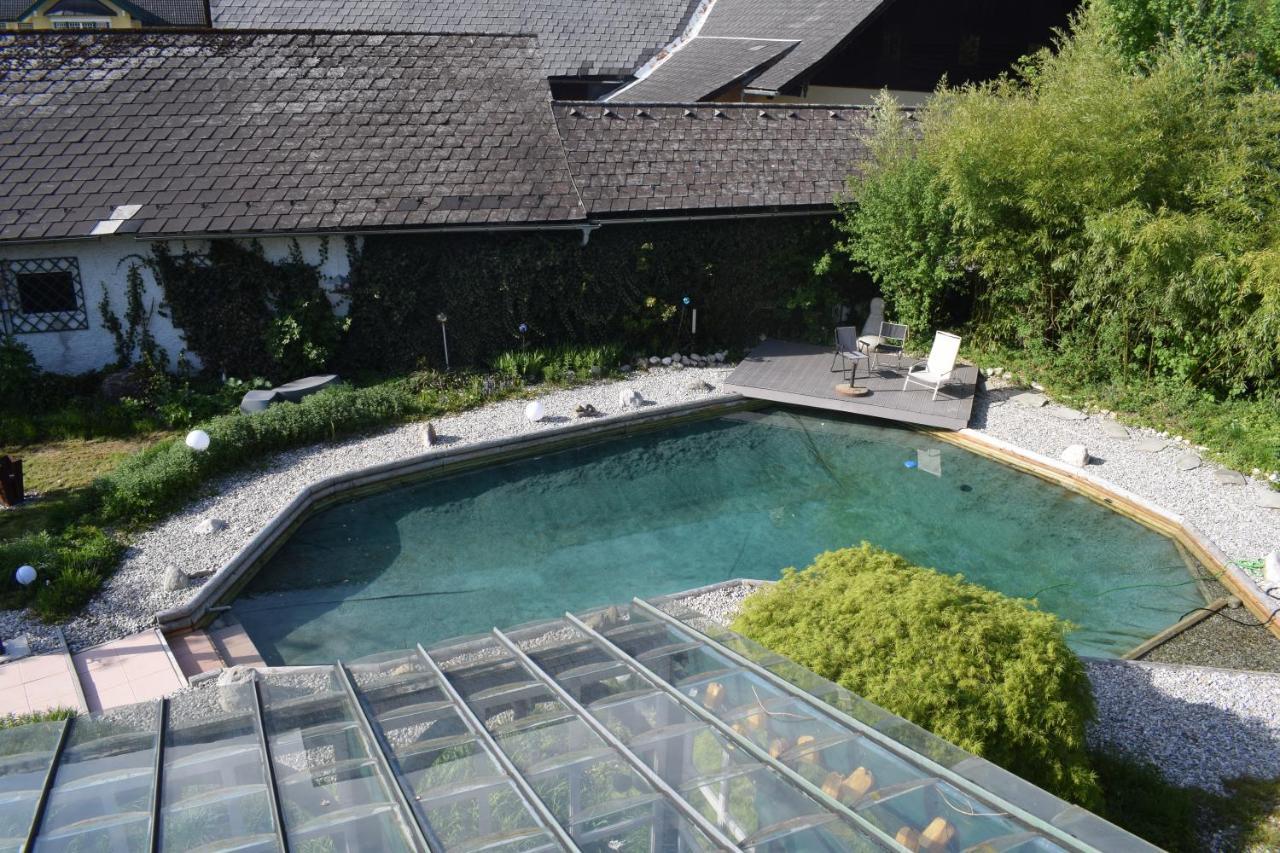 Haus Mit Sauna Und Privatem Badeteich In Anif Bei Salzburg ภายนอก รูปภาพ