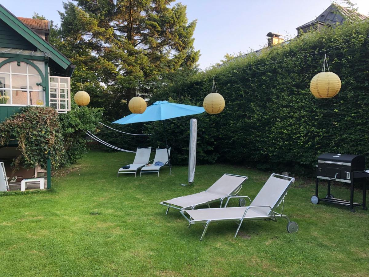 Haus Mit Sauna Und Privatem Badeteich In Anif Bei Salzburg ภายนอก รูปภาพ